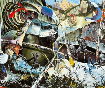 Roger Libesch | Frühlingsrolle - 235 cm x 280 cm